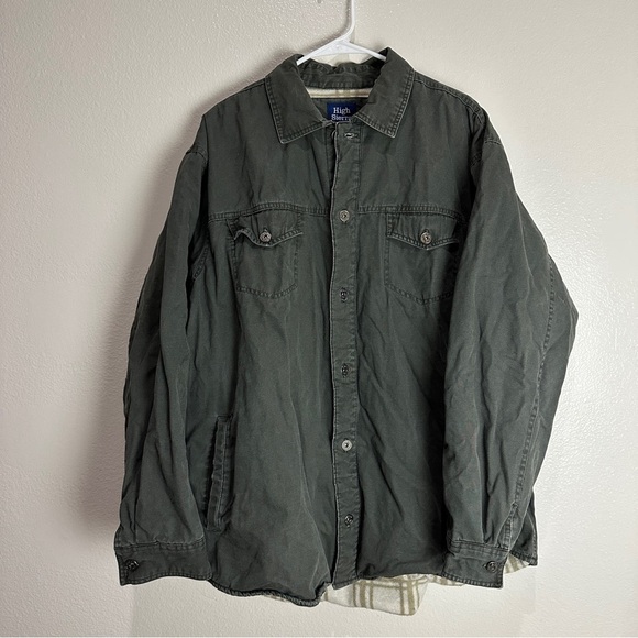 High Sierra Shirt Jacket Fleece Lined Size XXL - Picture 1 of 9